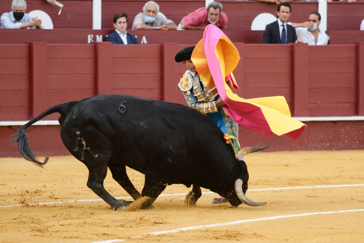 Segunda de abono de la Feria Taurina de Málaga de 2021