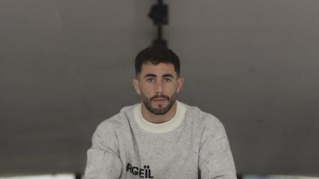 Jacobo González, en el Nuevo
Arcángel. | RAMÓN AZAÑÓN