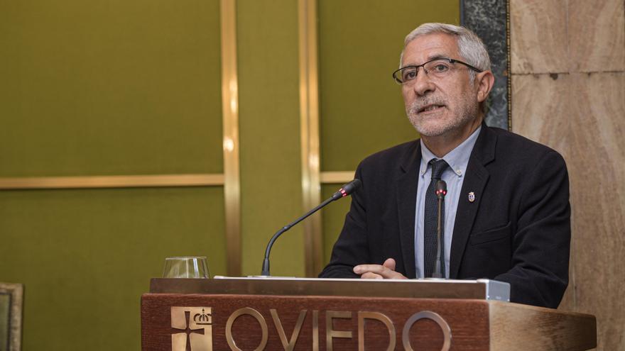 Gaspar Llamazares, durante su intervención. | Irma Collín