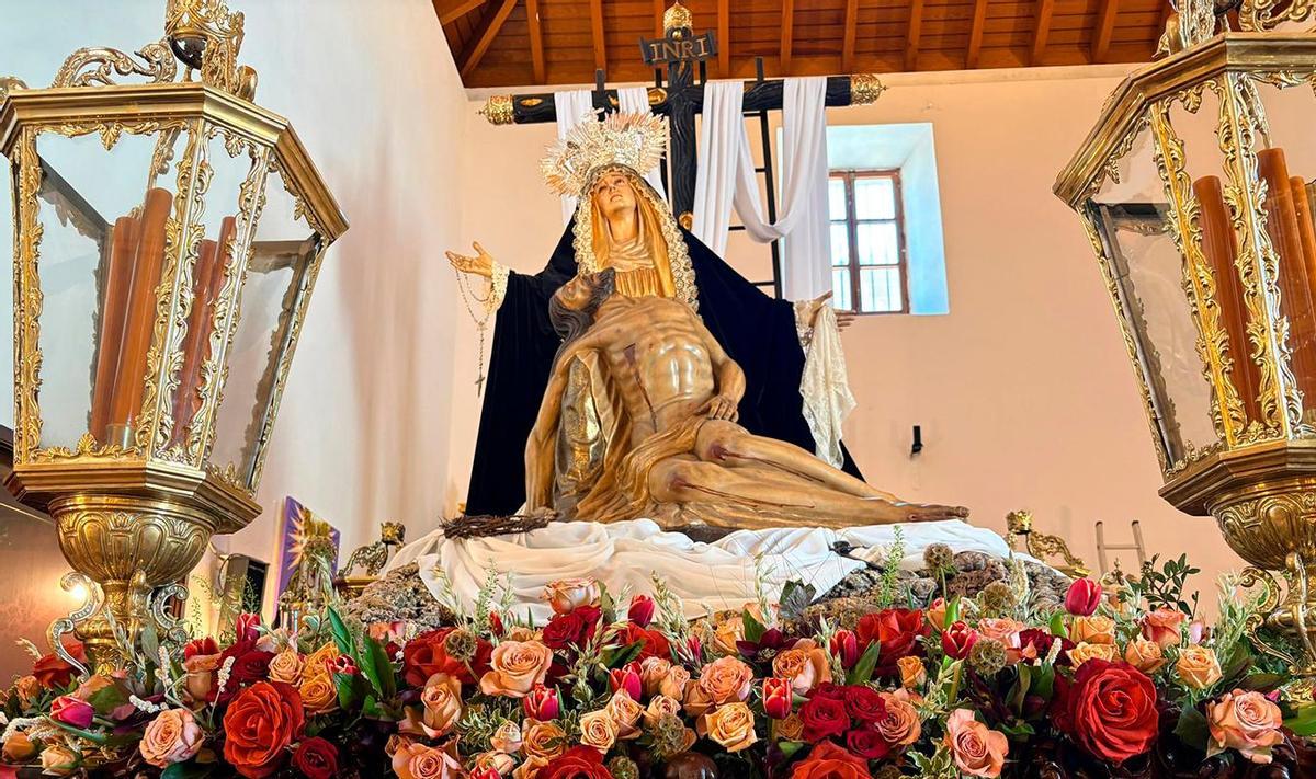 Nuestra Señora de las Angustias del Viernes Santo en Huelva.