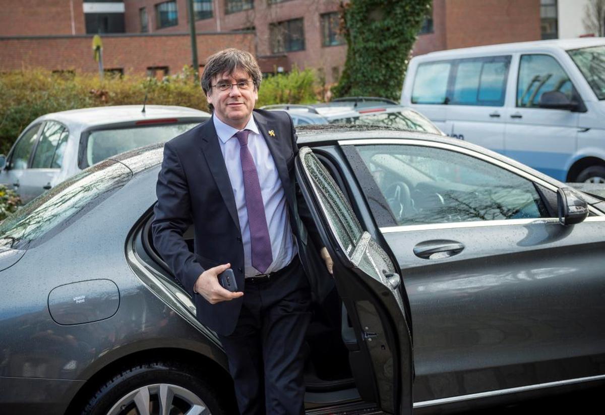 Puigdemont visita la presó alemanya de Neumünster Puigdemont visita la presó alemanya de Neumünster