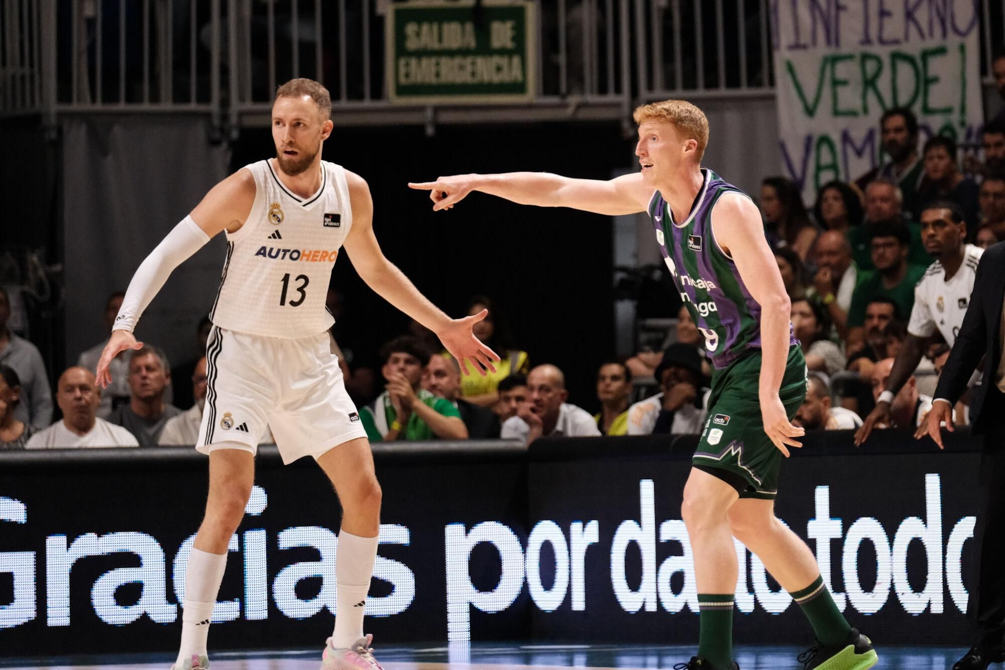 Tercer partido de semifinales de la ACB: Unicaja-Real Madrid