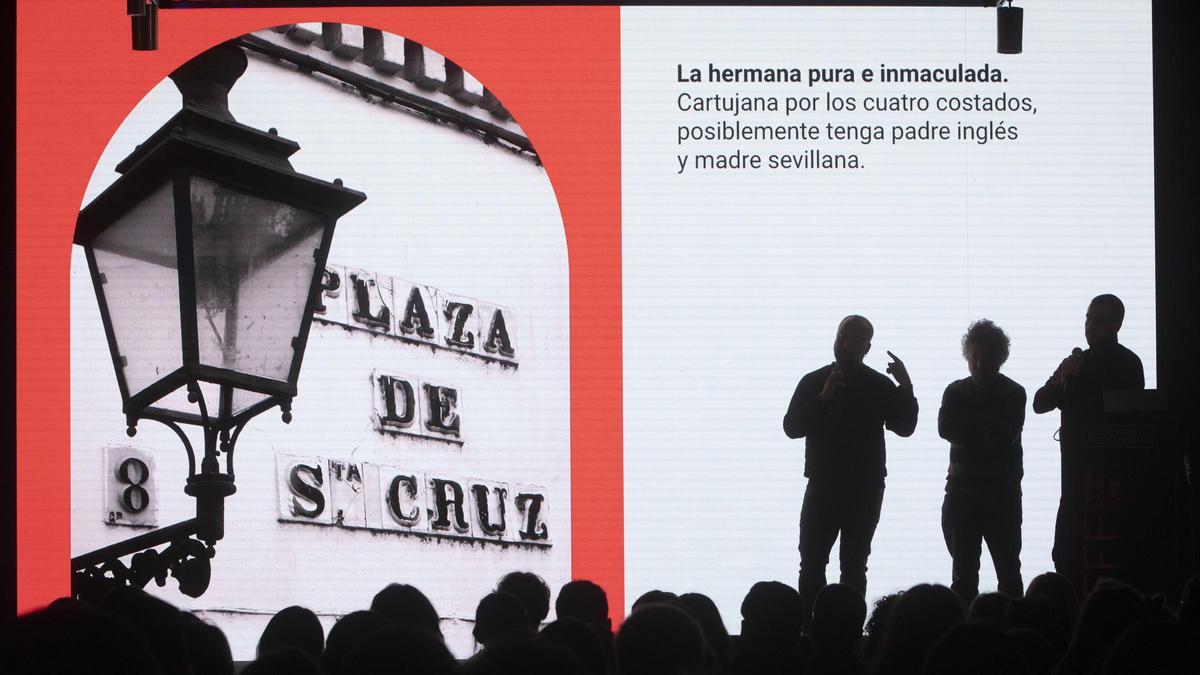 Presentación de 'Justa y Rvfina' en el festival internacional OFFF Sevilla 2023.