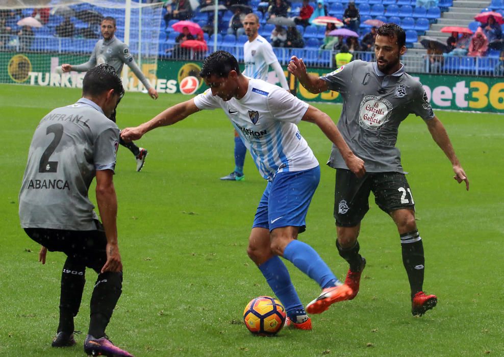 LaLiga Santander | Málaga CF, 4 - Deportivo, 3