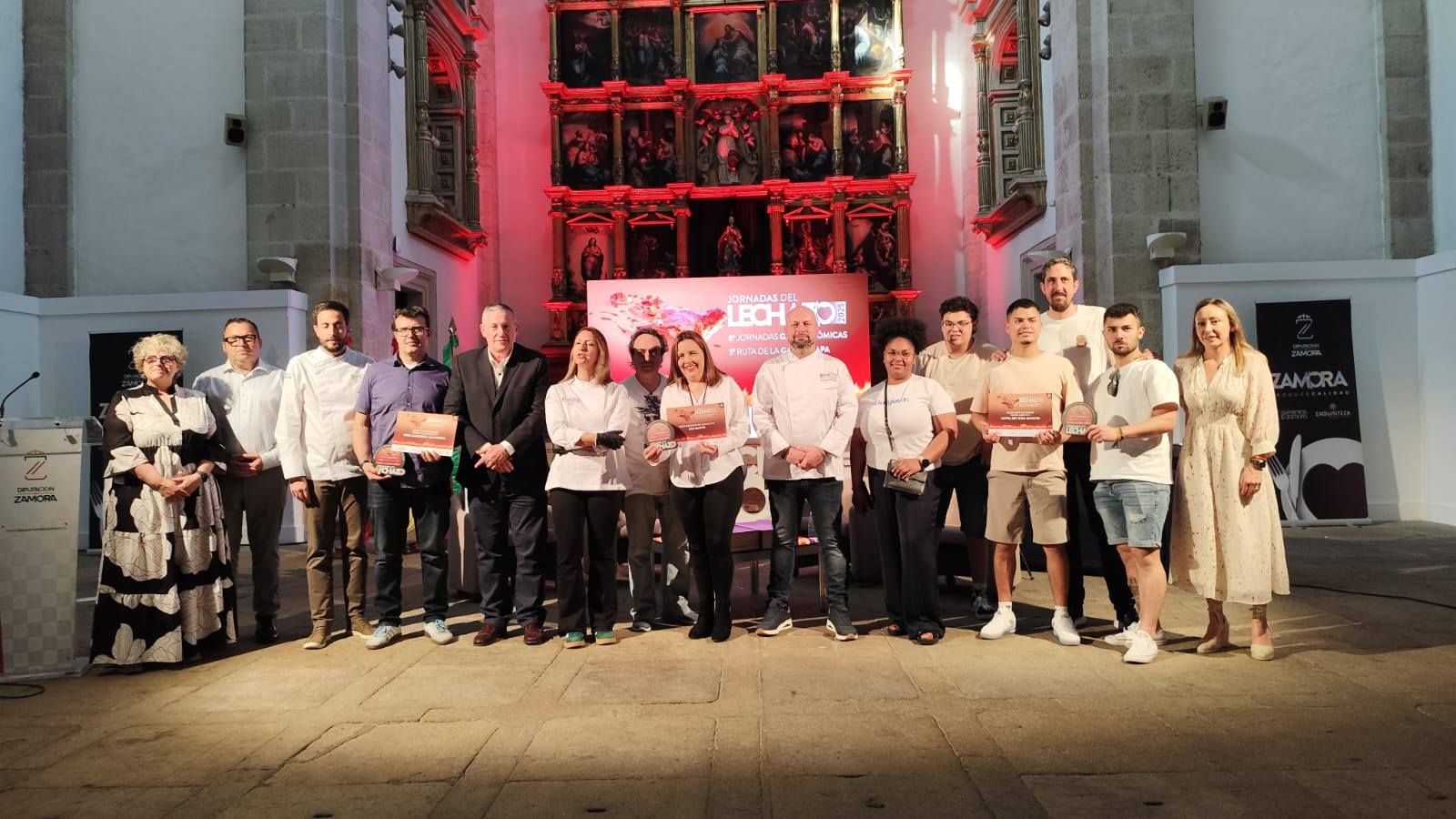 GALERÍA | Entrega de premios de las Jornadas del Lechazo de Zamora  2025 y Ruta de la Gastrotapa
