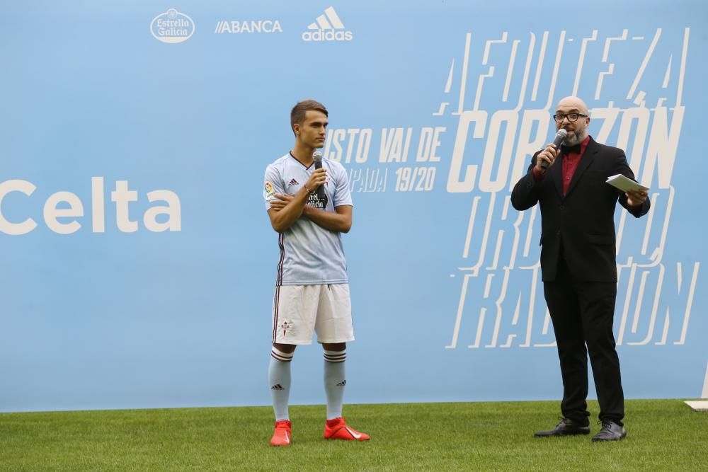El Celta presenta a Denis Suárez.
