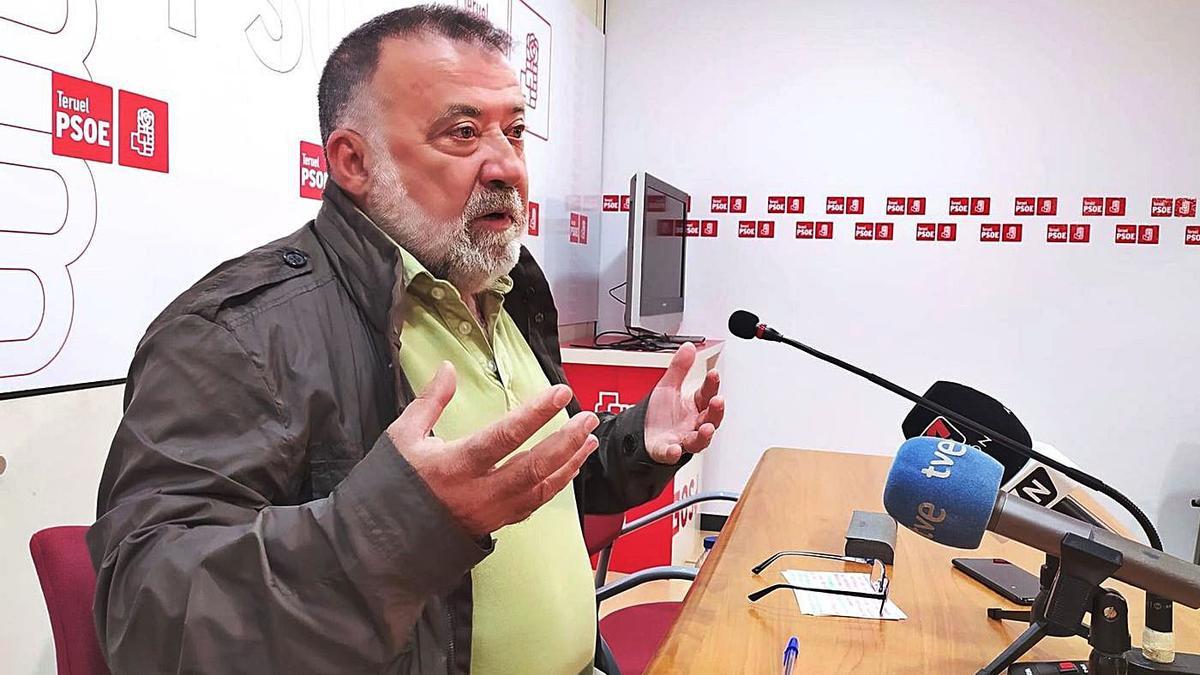 El diputado del PSOE por Teruel, Herminio Sancho.   | EL PERIÓDICO