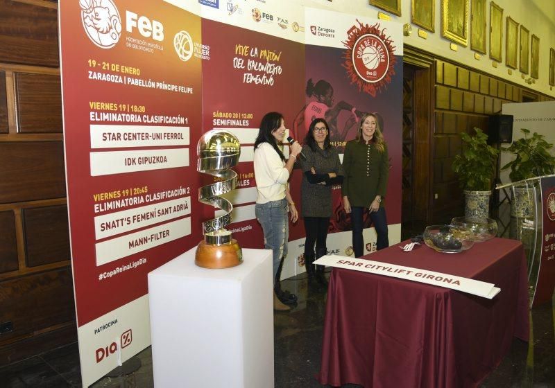 Sorteo de la Copa de la Reina de Zaragoza