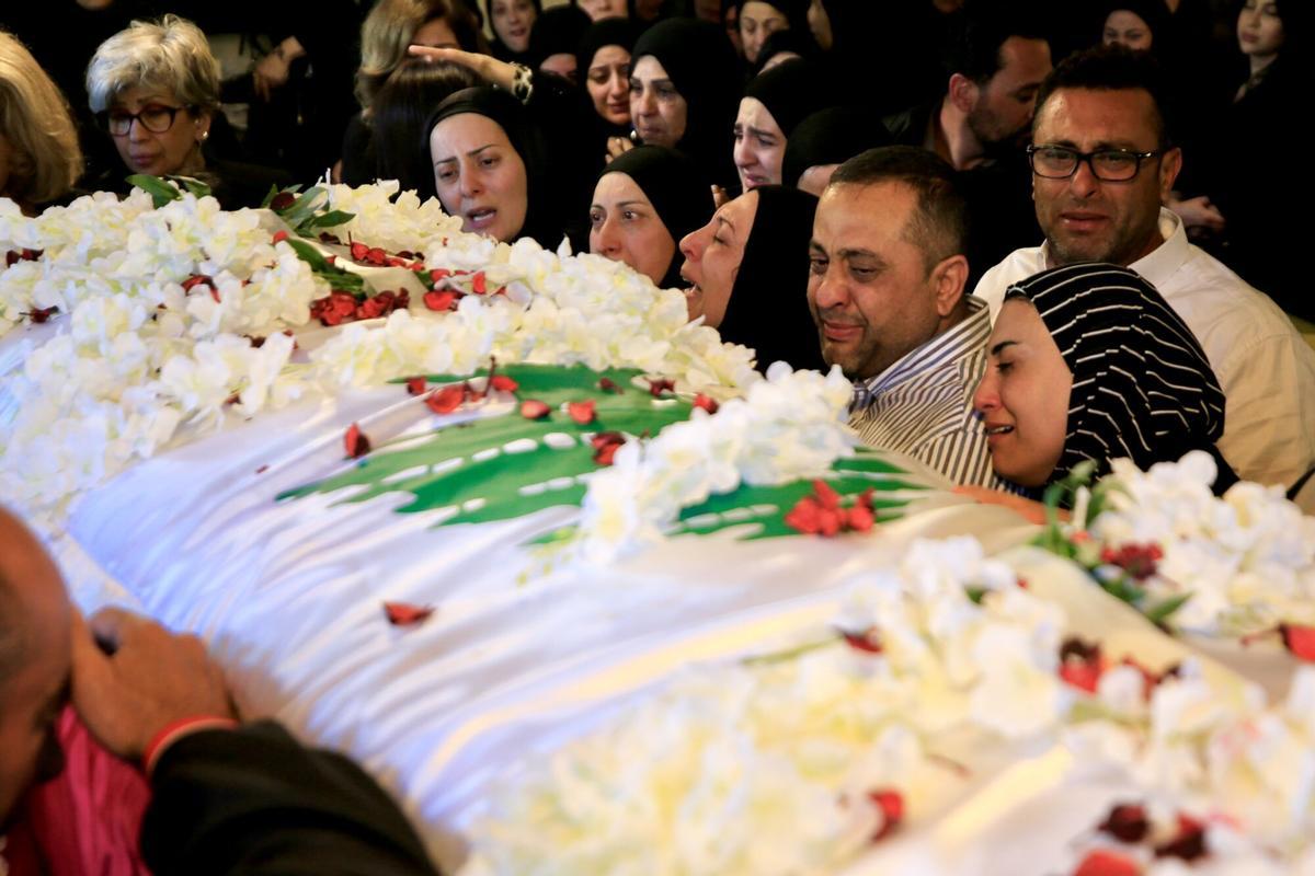 Funeral en Líbano.