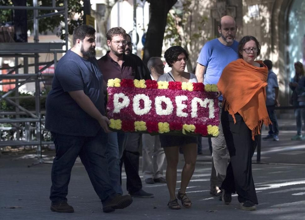 La Diada de l'11 de setembre a Catalunya