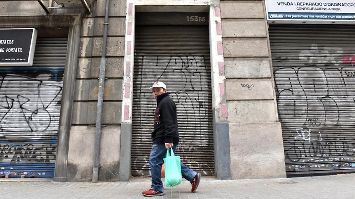 El edificio más estrecho de la ciudad, en la calle Sepúlveda.