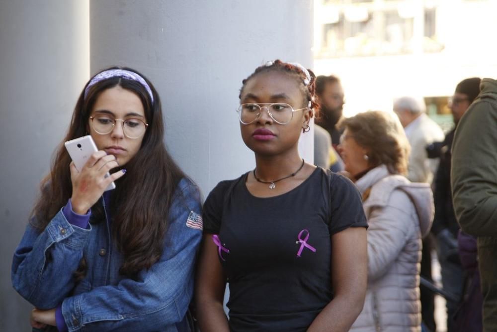 Manifestación en Murcia por el día contra la violencia de género