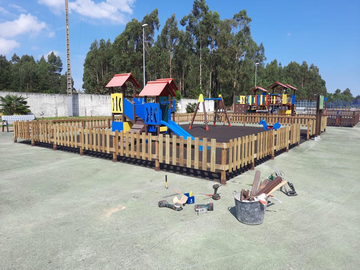 Uno de los parques de Teo que ganaron en seguridad