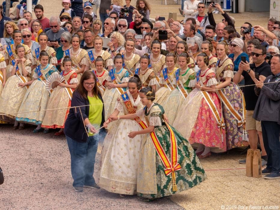 Las Fallas se exhiben en el Festival sol y Fiesta de Leucate (Francia)