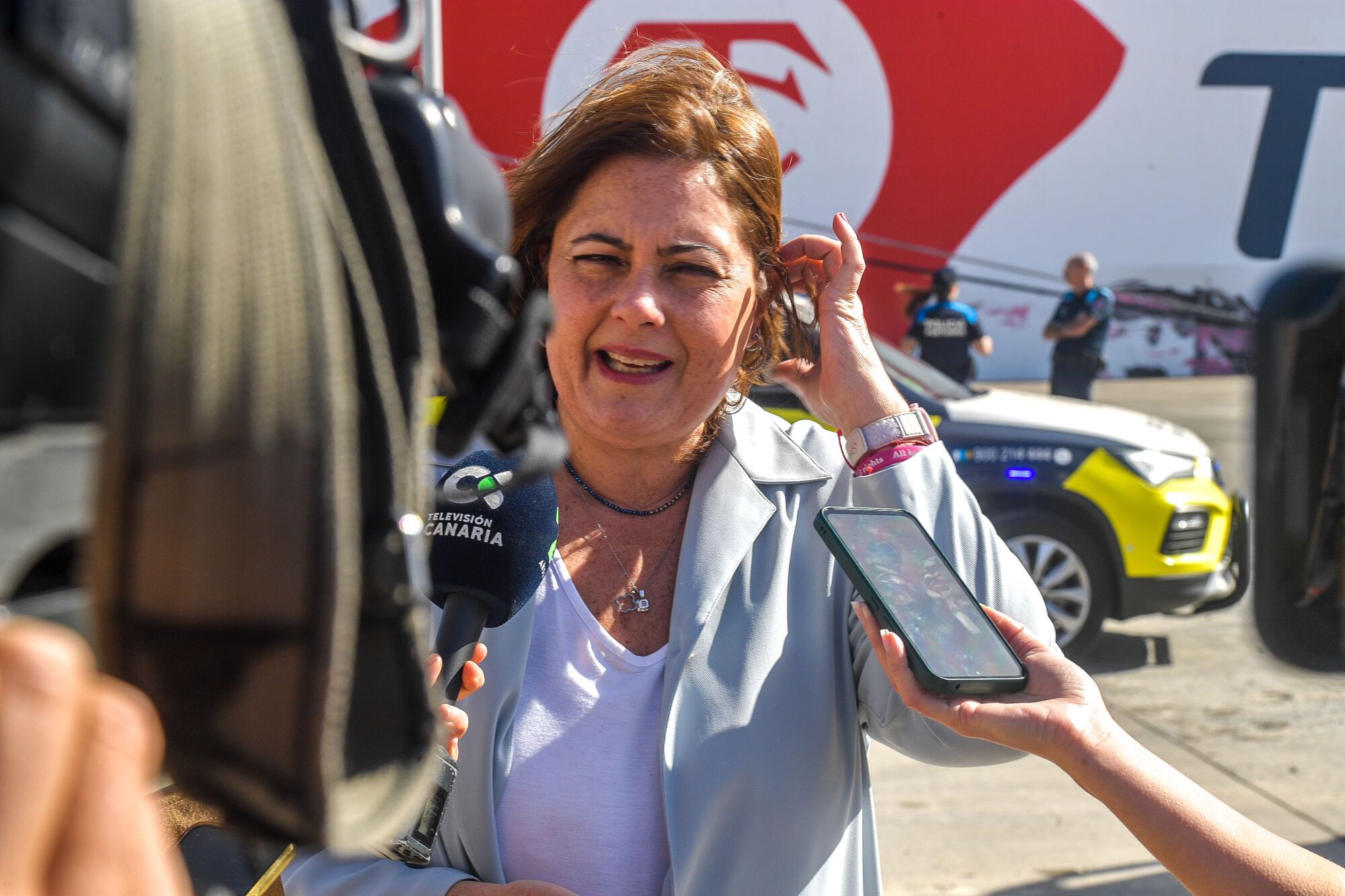 Un barco de Naviera Armas-Trasmediterránea impacta contra un muelle en el Puerto de Las Palmas