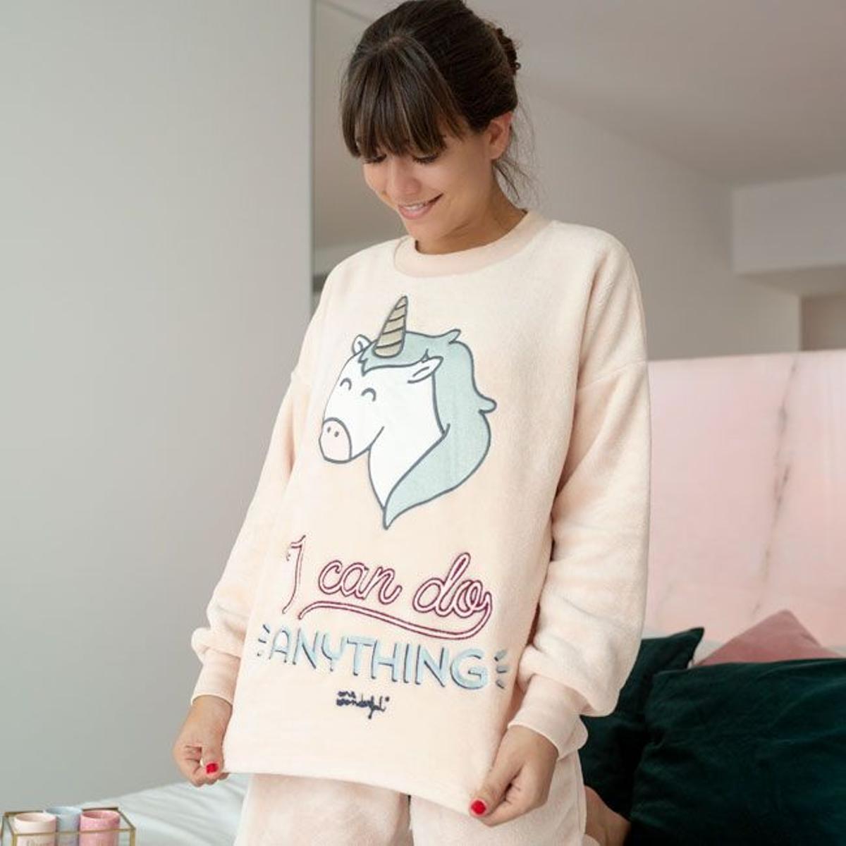 Pijama de unicornios de Mr.Wonderful y Oysho