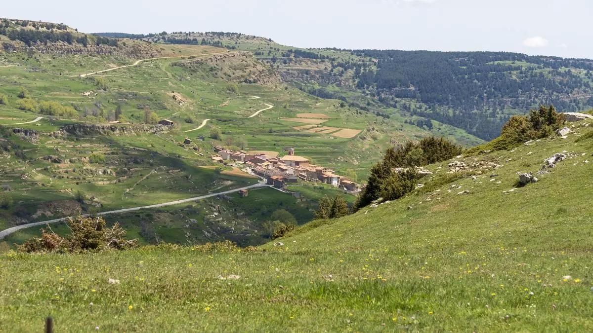 Panorámica del pueblo de Aragón que ha enamorado a Felipe VI