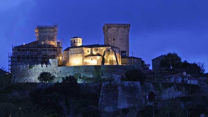 El castillo Parador cuando se hicieron las obras. // Jesús Regal