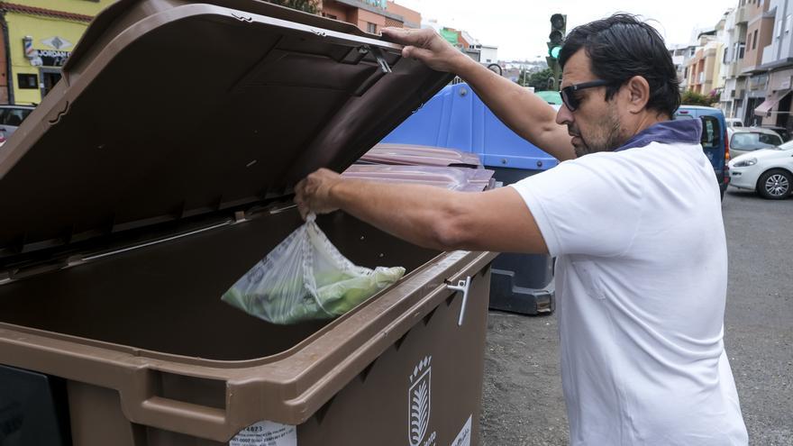 Una nueva vida para 500 kilos de basura: así han sido las primeras semanas del quinto contenedor en Las Palmas de Gran Canaria