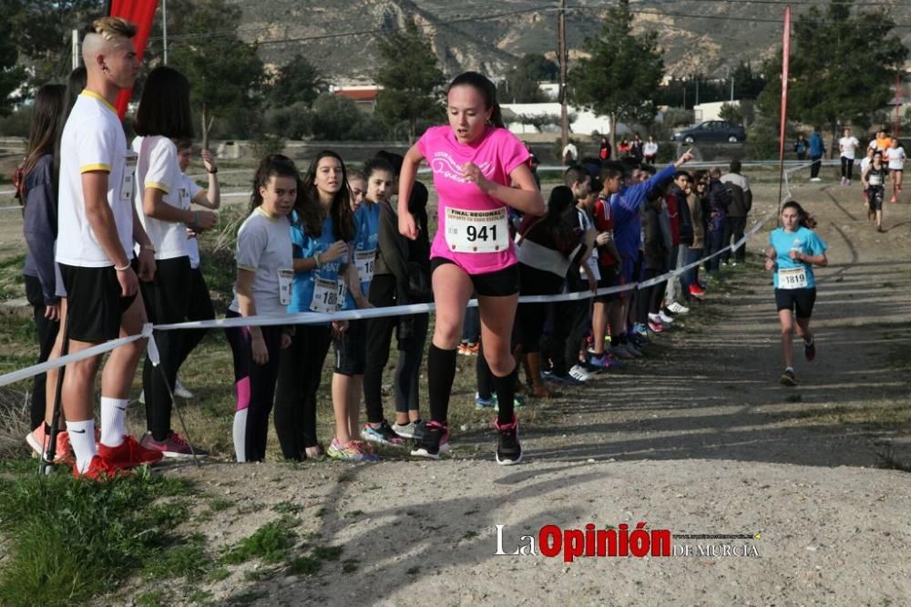 Final Regional Escolar de Cross de Campo a través