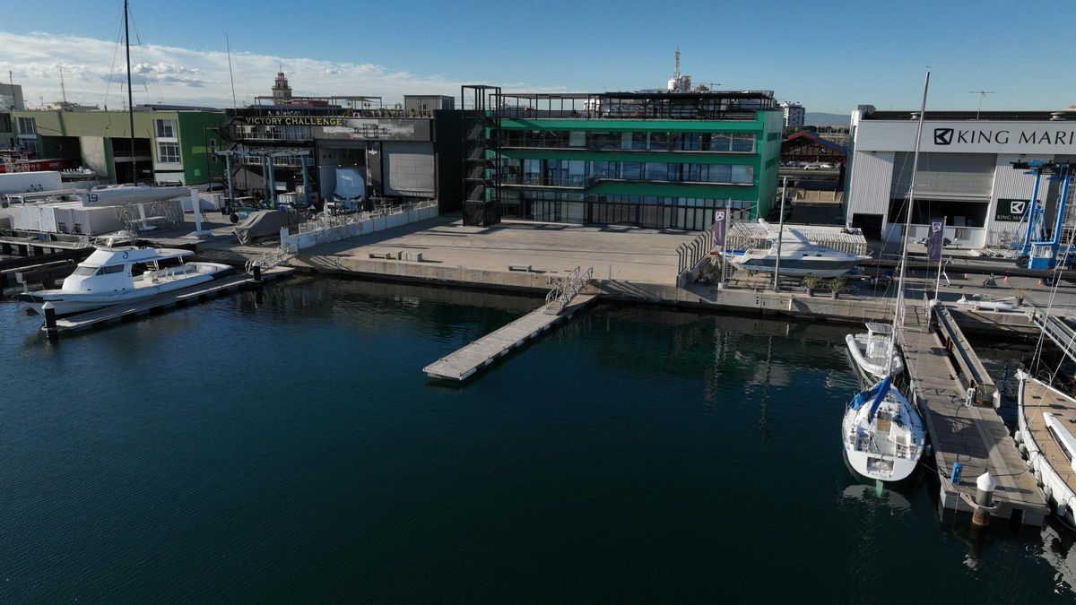 Imagen aérea de Biohub VLC, en La Marina.