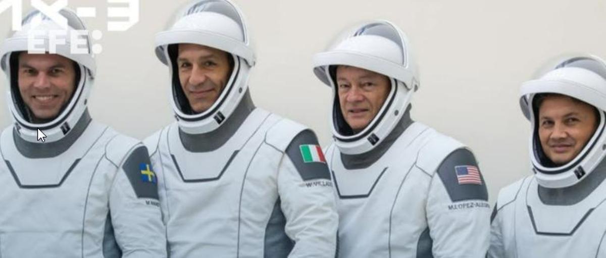 DIRECTO | El astronauta español Michael López-Alegría vuelve al espacio como líder de la misión Ax-3