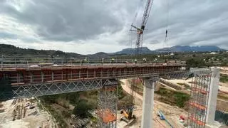 Los nuevos viaductos de Altea del TRAM del tramo Benidorm-Dénia estarán en 2024