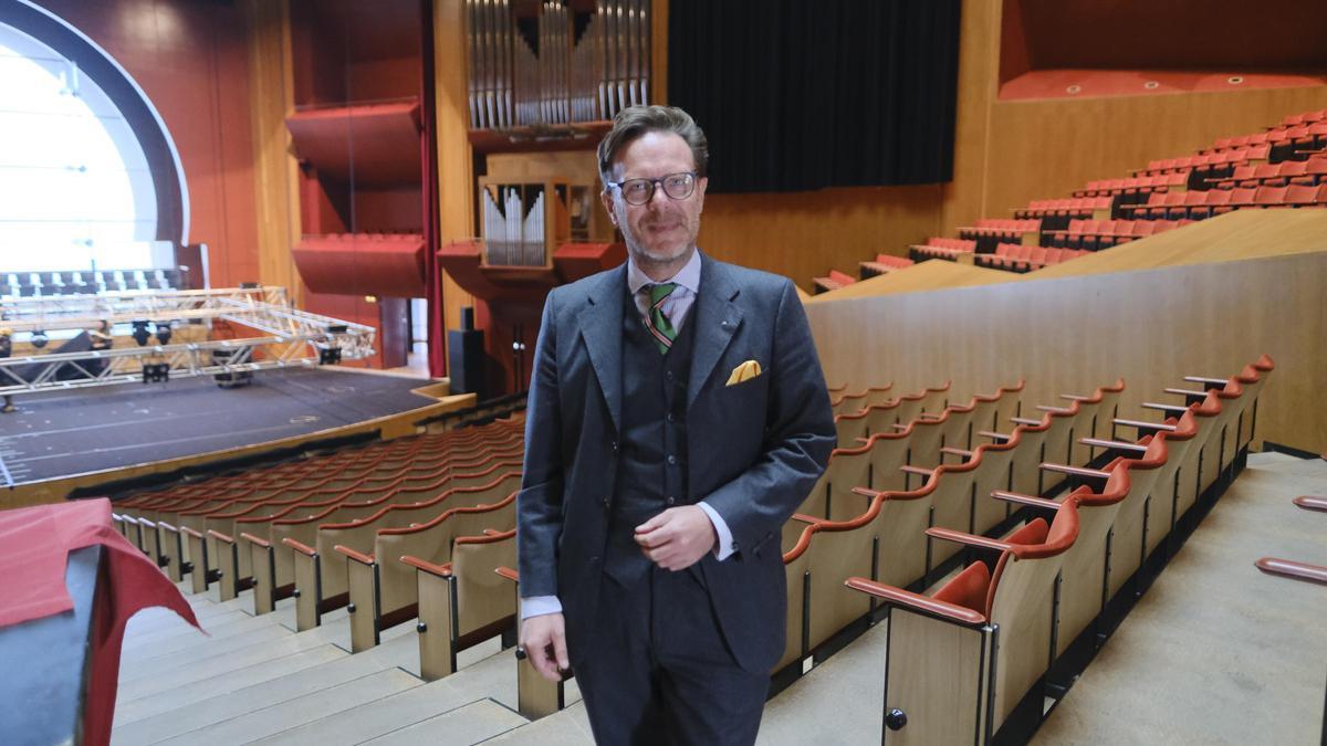 Tilman Kuttenkeuler, director de la Fundación Auditorio Teatro