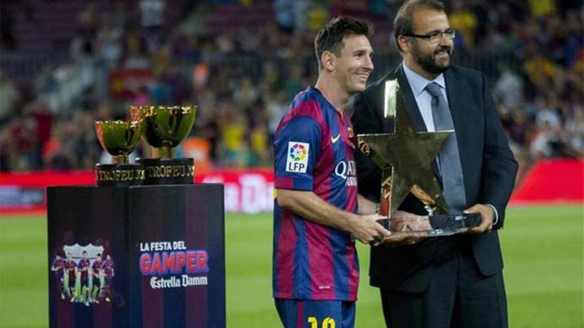 Messi, 'MVP' de la 49 edición del Trofeu Joan Gamper