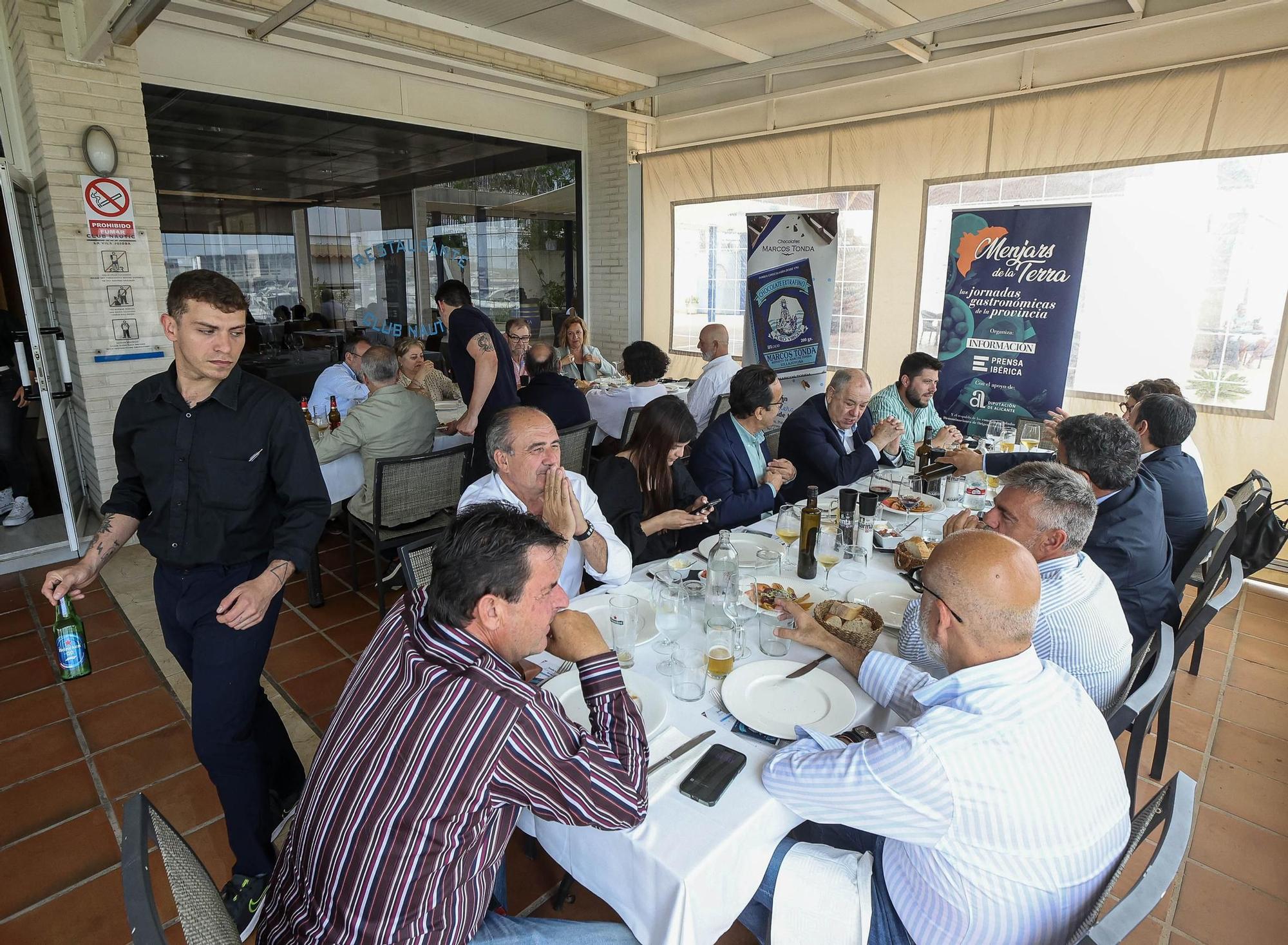 Menjars de la Terra en el restaurante Club Náutico de la Vila