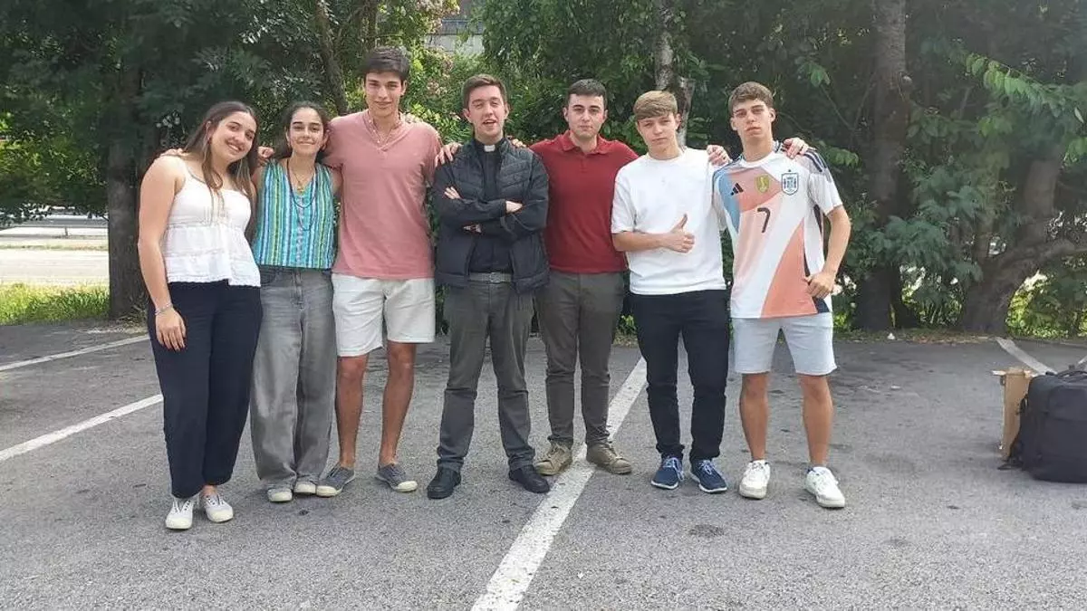 Un cambadés en la visita del Papa: «Hay una necesidad real de buscar un sentido a la vida»