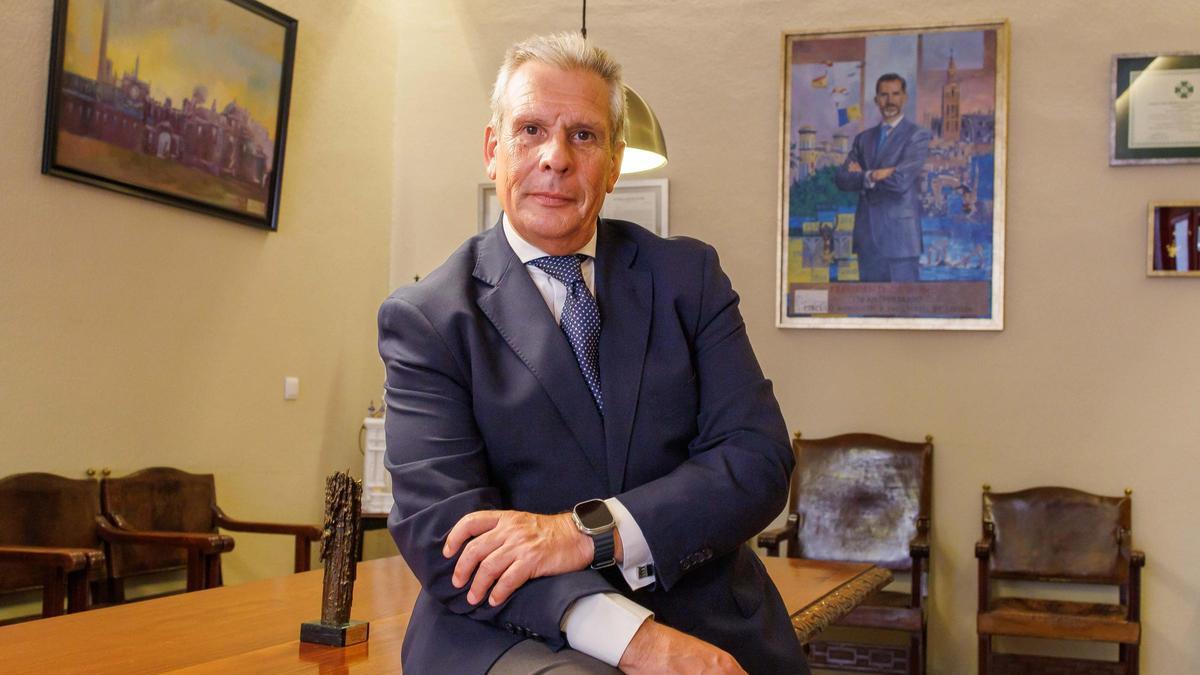El presidente del Círculo Mercantil