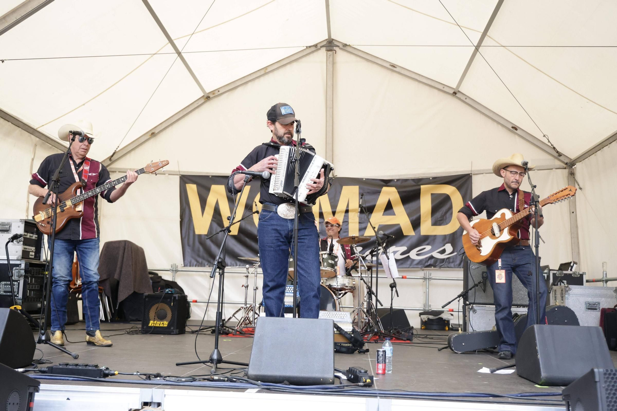 Las imágenes del concierto de Conjunto Santo Antonio, el primero de este sábado en Womad Cáceres
