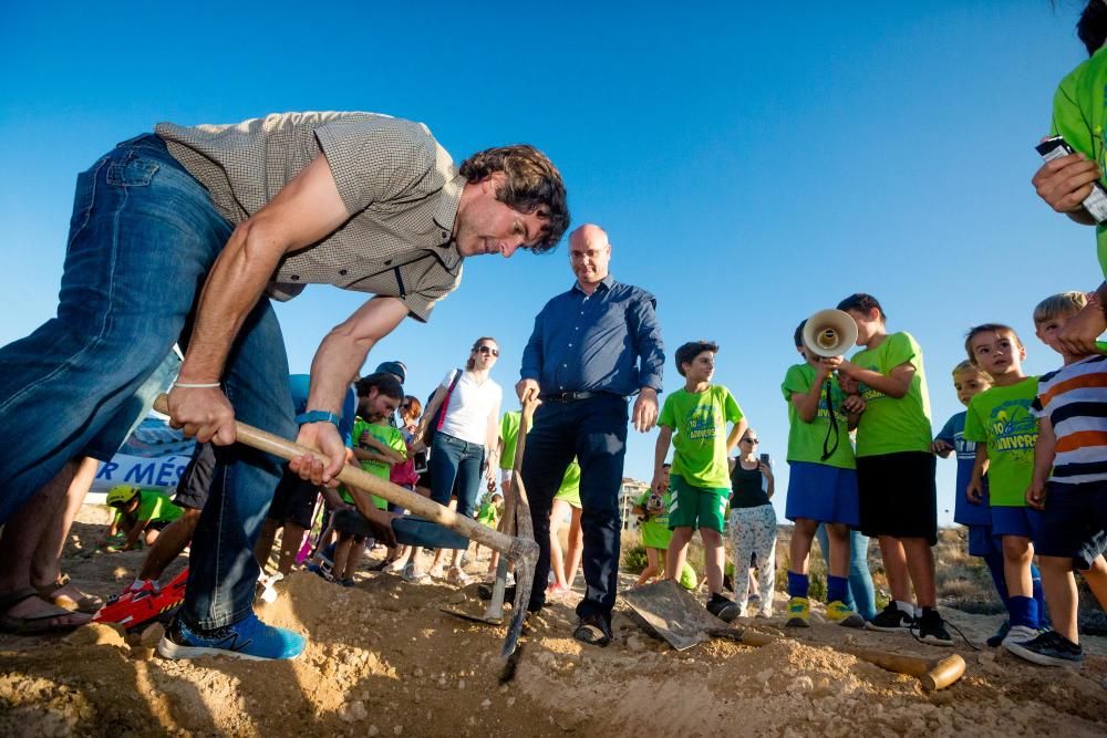 Una "caja de los sueños" como primera piedra del futuro Gasparot de La Vila