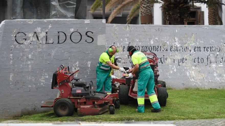 Crisis del Coronavirus | Personal de Parques y Jardines capitalino (13/04/20)