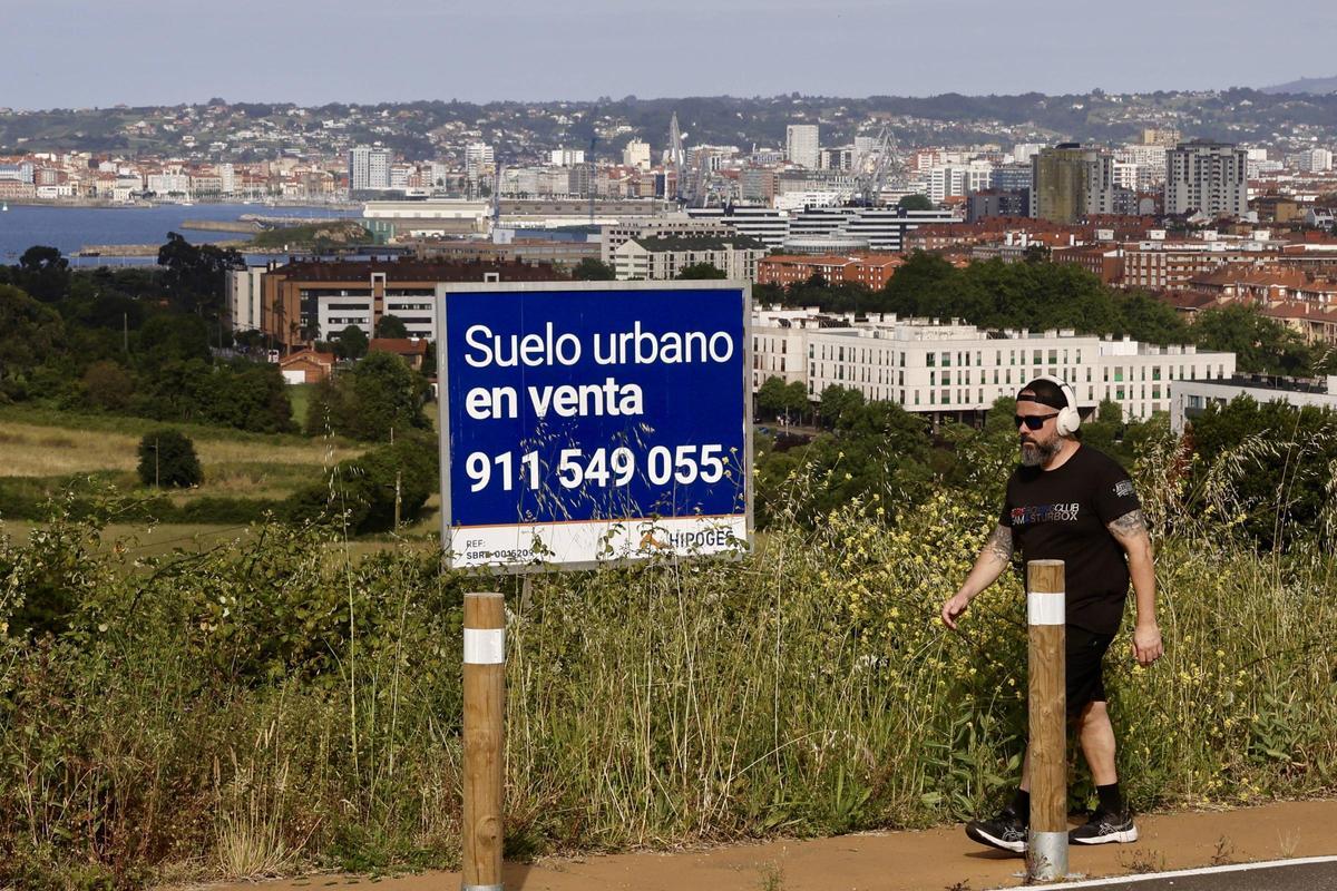 Una vista de los terrenos vinculados a la operación.