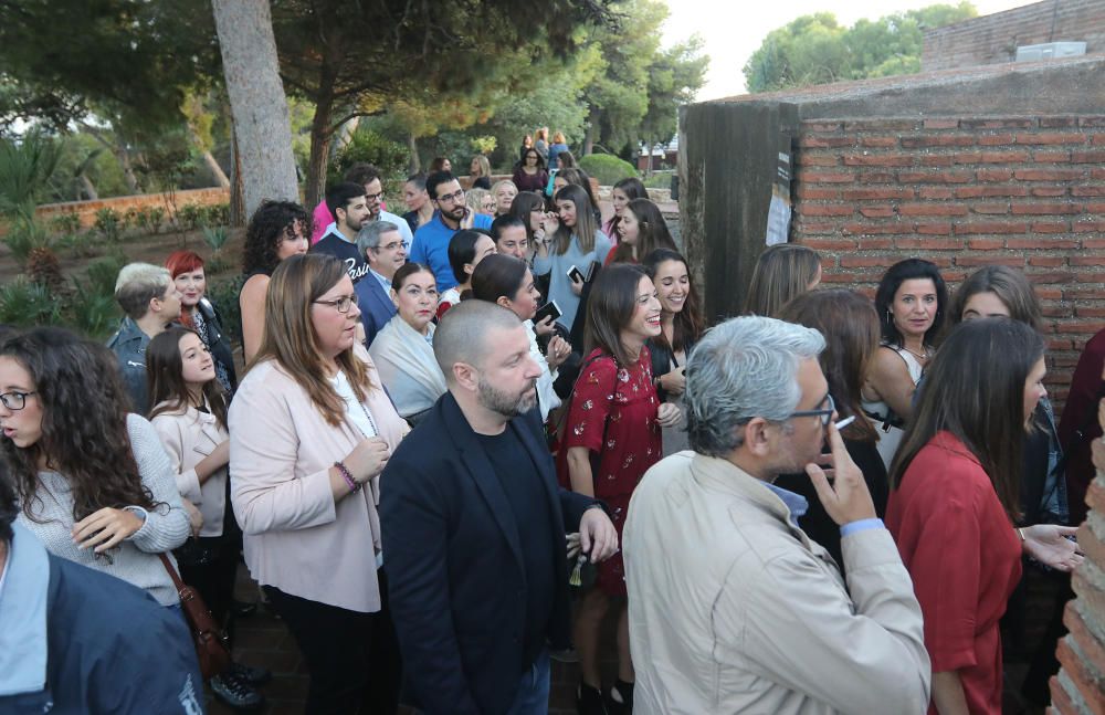 Los exteriores del Castillo de Gibralfaro minutos antes del inicio del concierto de Pablo Alborán.