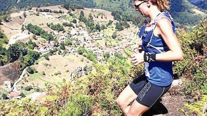 Sofía García, primera campeona europea de maratones de montaña