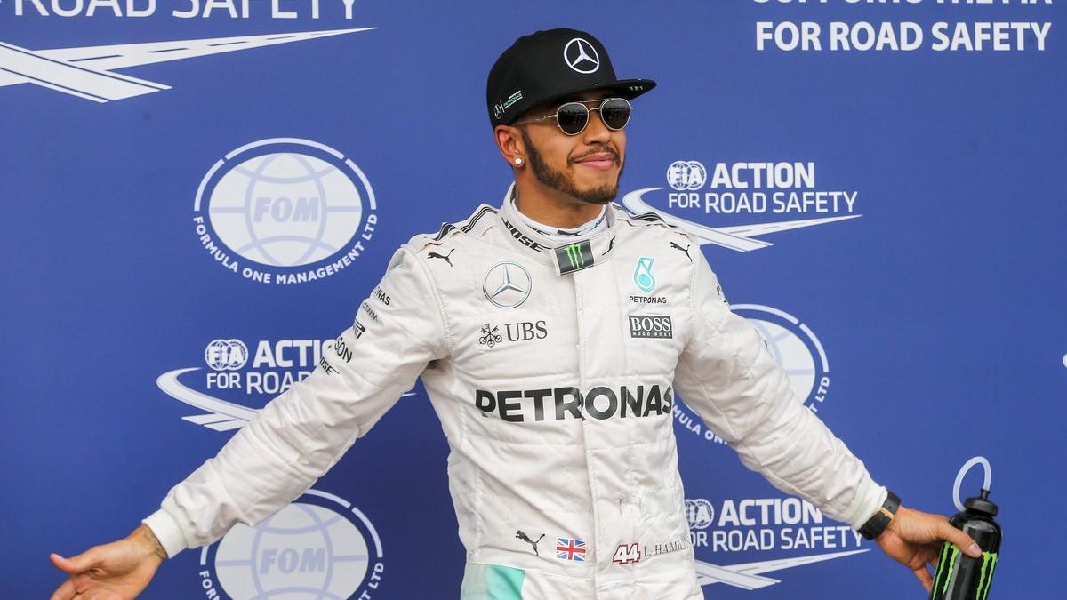 Hamilton en el Gran Premio de Australia de Fórmula 1