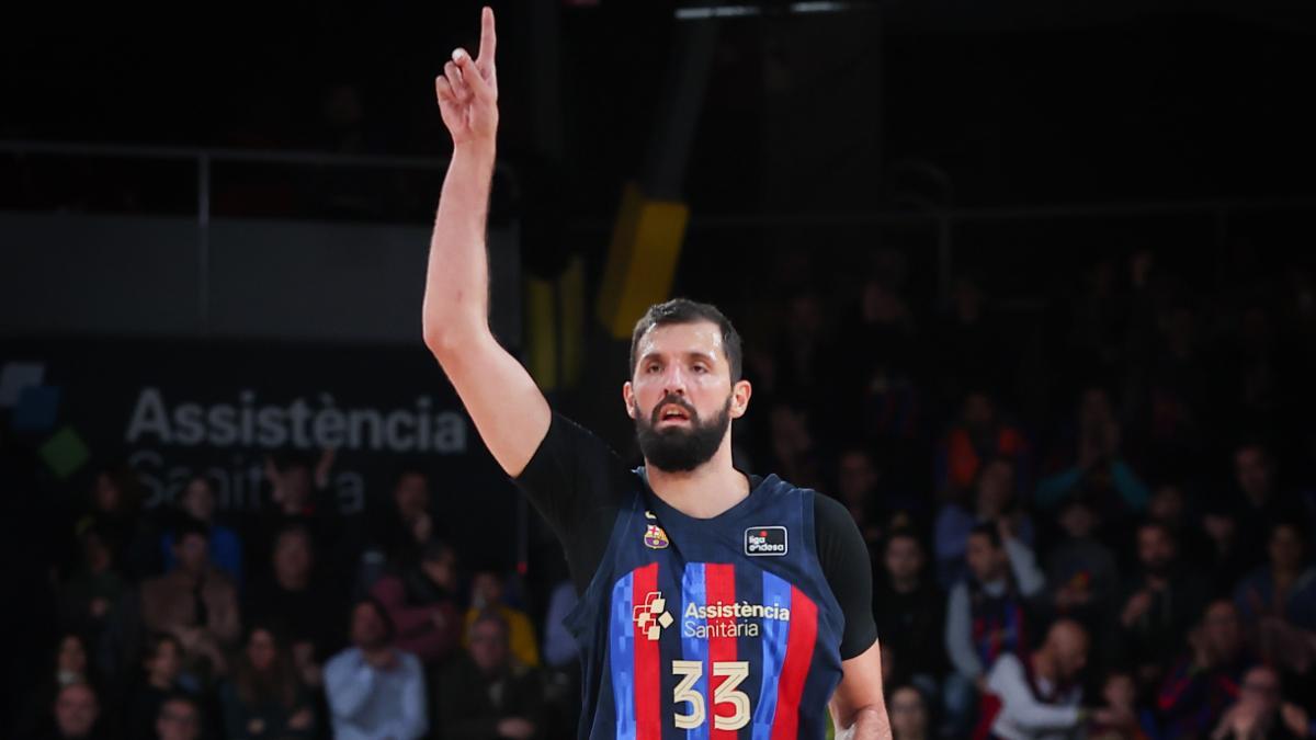 Mirotic es el gran líder de este Barça