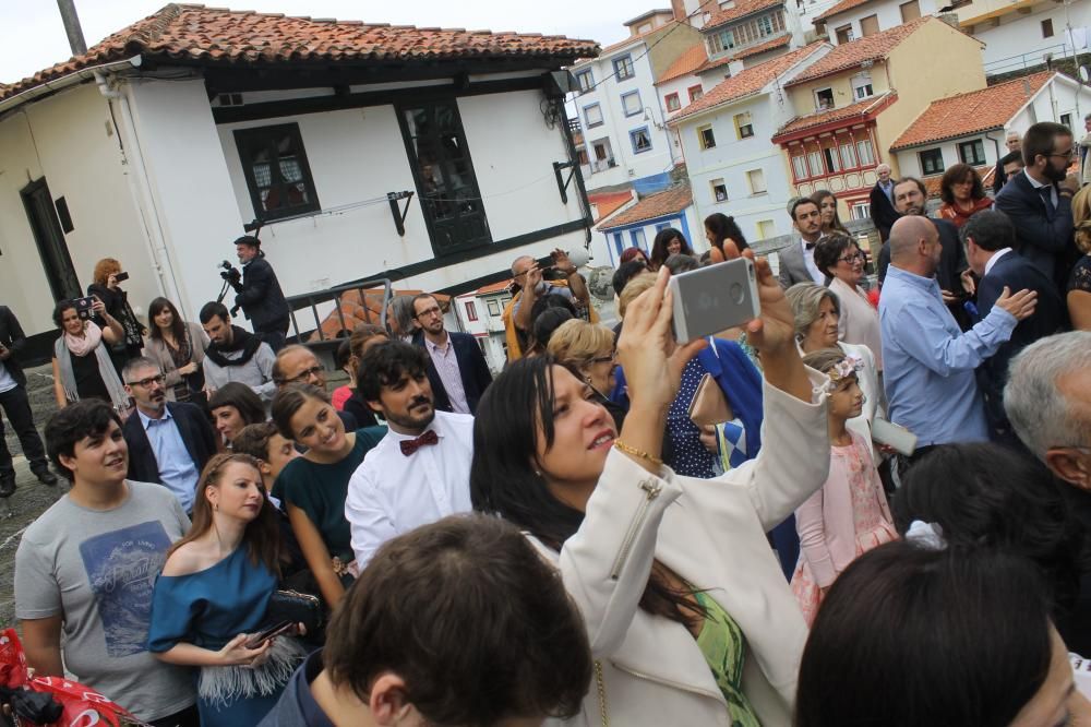 Boda en Cudillero de Estefanía Torres, eurodiputada de Podemos