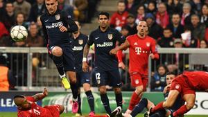 Las imágenes del Bayern Munich, 2 - Atlético de Madrid, 1