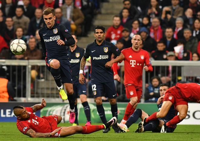 Las imágenes del Bayern Munich, 2 - Atlético de Madrid, 1