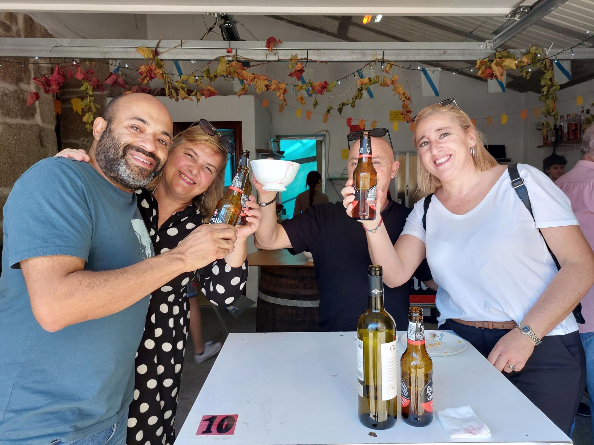 Fe y comida arropan al San Martiño en Moaña