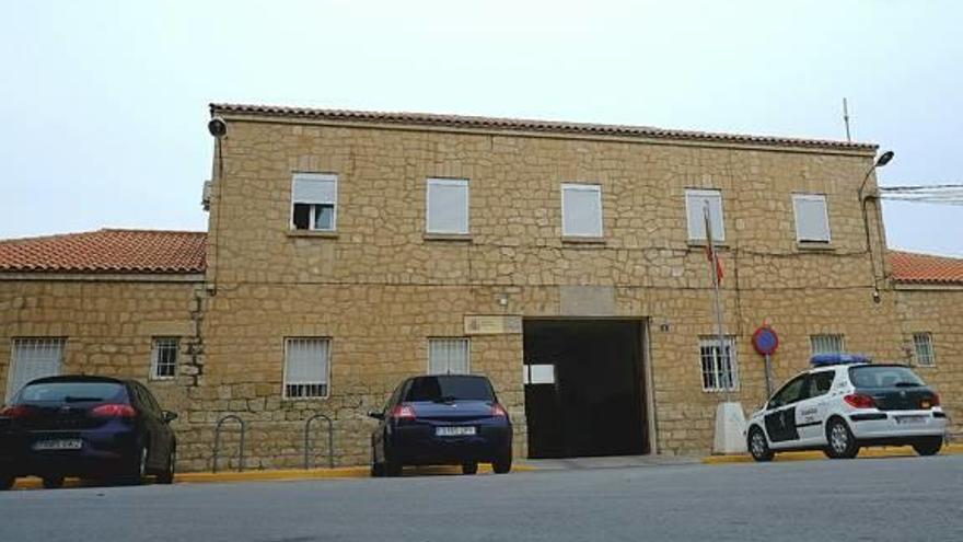 Cuartel de la Guardia Civil de Novelda, sede de la Policía Judicial.