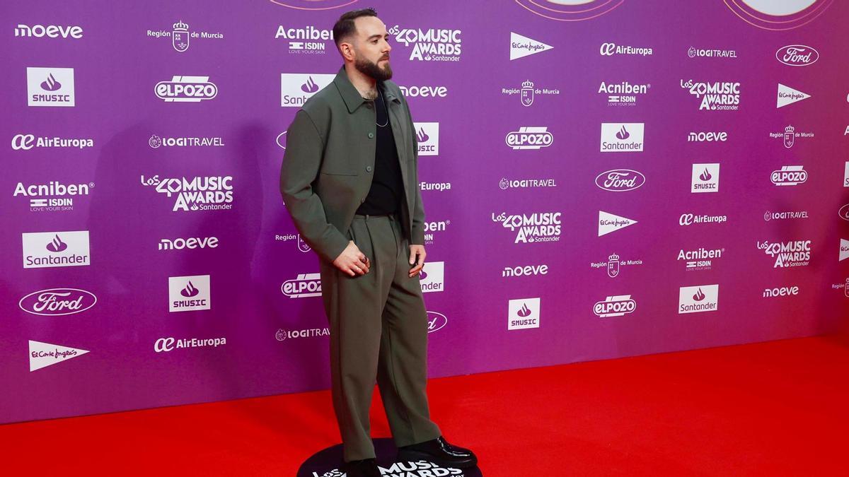 La alfombra roja de los 40 Music Awards en el Roig Arena de Valencia