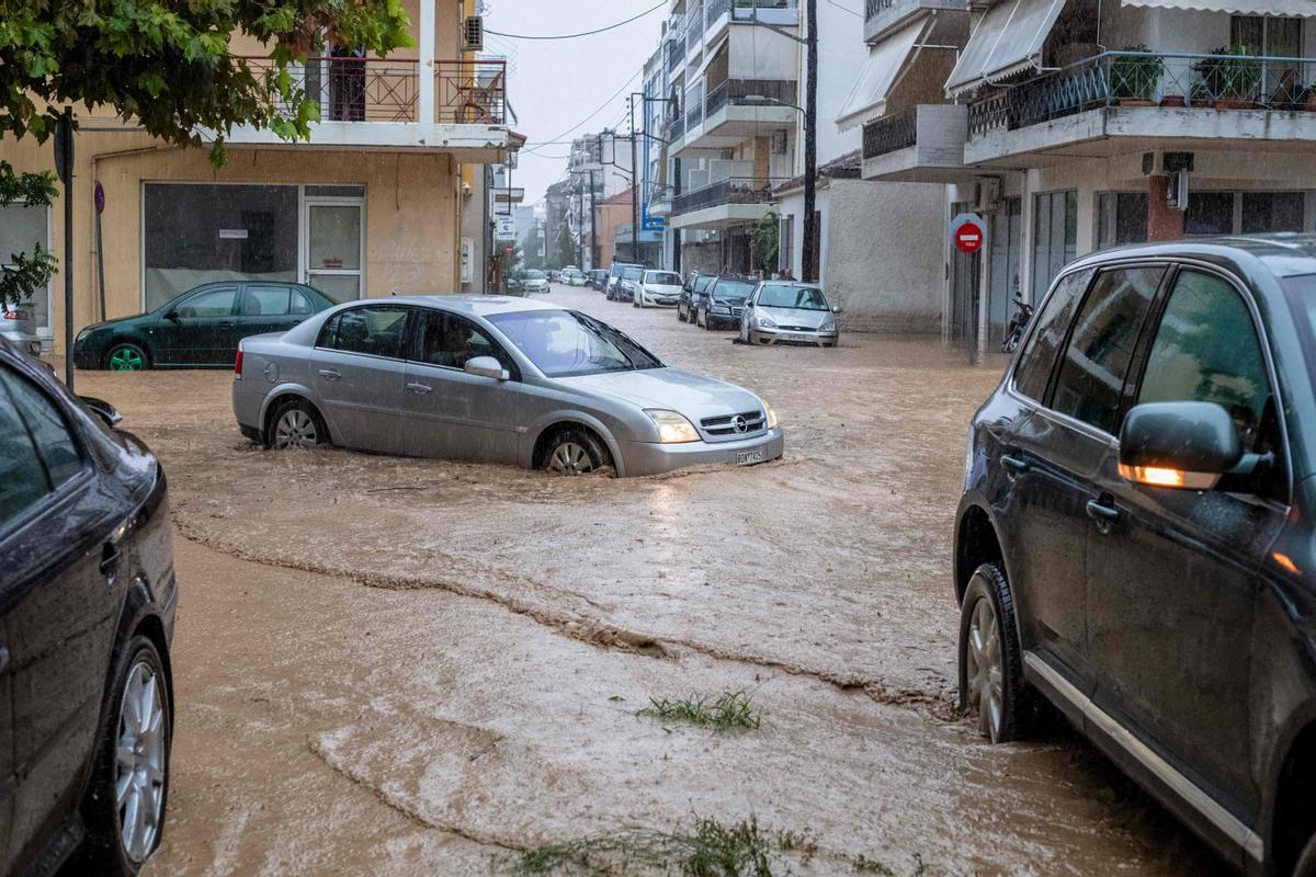 Una tormenta azota Grecia