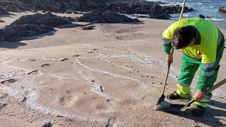 La Xunta moviliza a Tragsa para erradicar la marea plástica que ‘escala’ la costa gallega