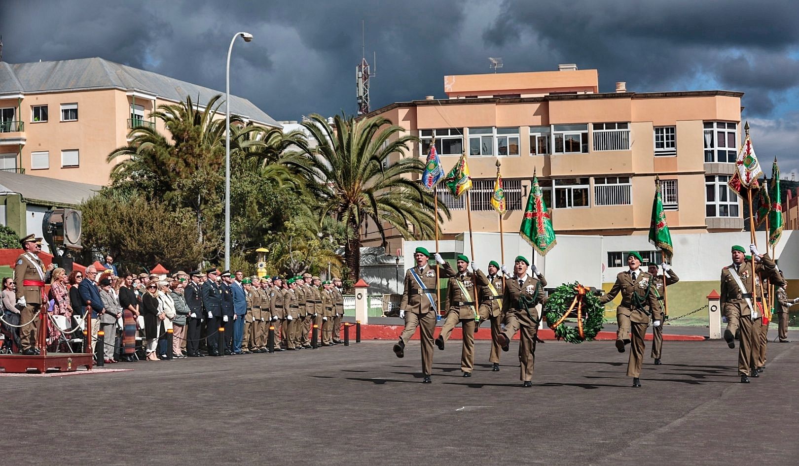 Acto militar por San Juan Bosco, patrón de los especialistas del Ejército