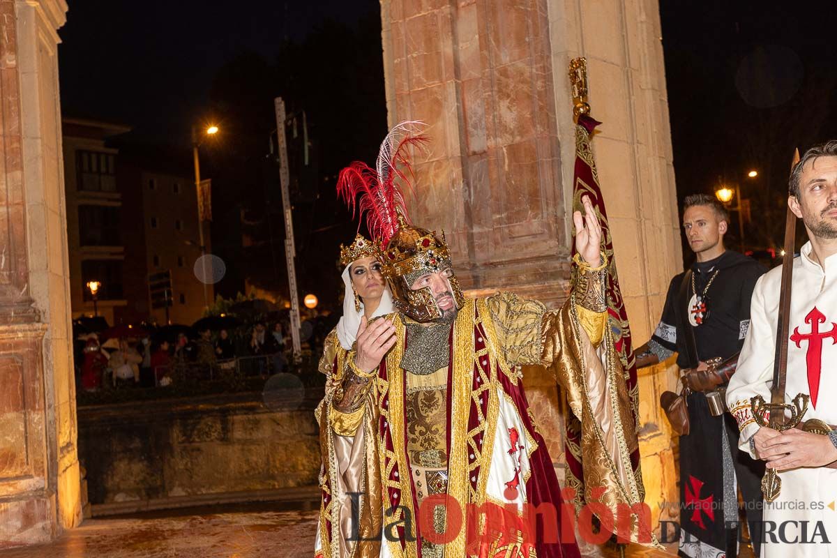 Desfile de Moros y cristianos y parlamento en las Fiestas de Caravaca